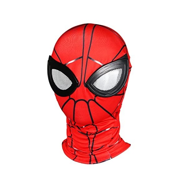 Masque Spider Héros Enfant, Masques de Déguisement pour Enfants, Déguisement Casque pour Garçons Fille, Cagoule Masque, Couvr