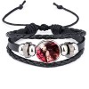 BANGLAIXING pour Demon Slayer, Accessoire de Bracelet réglable de caractère de Forme de Personnage danime de Mode, Cosplay, 