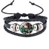 BANGLAIXING pour Demon Slayer, Accessoire de Bracelet réglable de caractère de Forme de Personnage danime de Mode, Cosplay, 