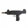 NET TOYS Pistolet Jouet Uzi avec Son Imitation Arme Pistolet Attrape Accessoire déguisement Soldat Gangster Mafia