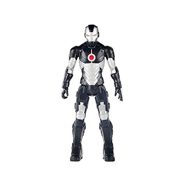 Avengers Marvels War Machine Figurine 30 cm avec Blaster Titan Hero Series Blast Gear