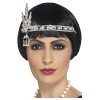 Smiffys Bandeau jeune fille délurée années 20 à bijoux, Argent