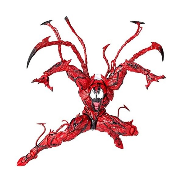 Figurine daction de 16 cm en PVC à l’effigie de Venom Carnage - Personnages Mobiles - Figurine de Bureau