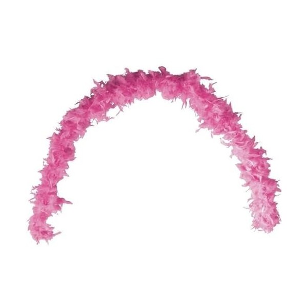 Générique Accessoire de déguisement avec Boa rose en plumes de 1.80m x1 REF/21603