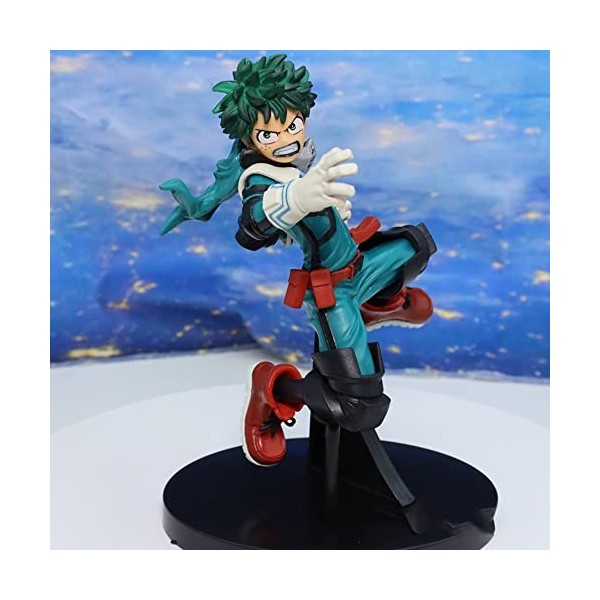 WSNDY My Hero Academia Anime Figure, Bakugou Midoriya Todoroki Action Figure Character Model Statuette Décoration Collection 