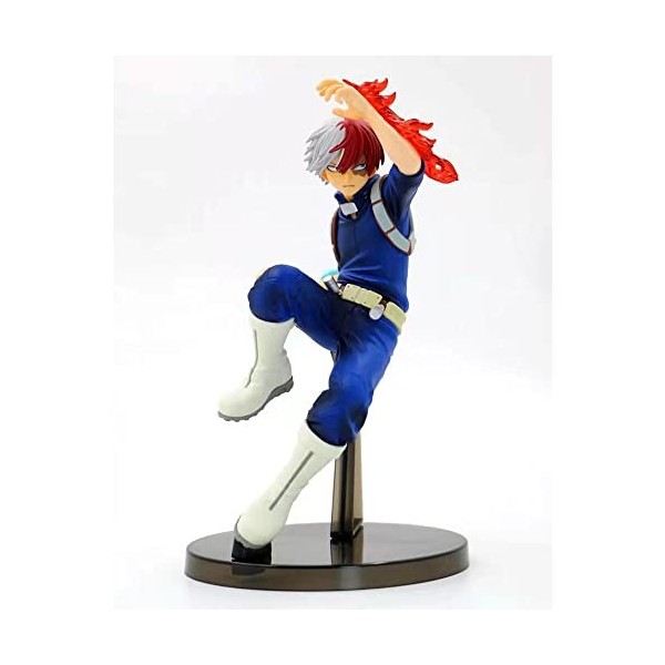 WSNDY My Hero Academia Anime Figure, Bakugou Midoriya Todoroki Action Figure Character Model Statuette Décoration Collection 