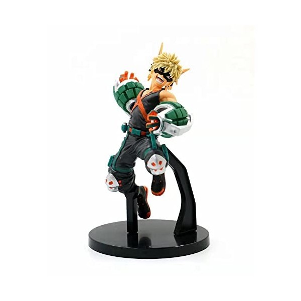 WSNDY My Hero Academia Anime Figure, Bakugou Midoriya Todoroki Action Figure Character Model Statuette Décoration Collection 