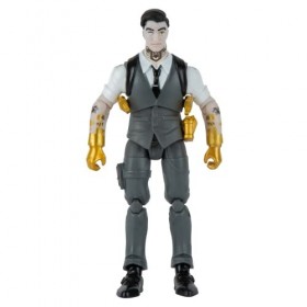 Fortnite FNT1068 Midas Figurine articulée de 10,2 cm avec Armure, Dos Bling et Outil de récolte, Multicolore
