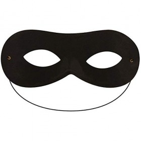 Dreamzfit Ensemble daccessoires de déguisement unisexe pour adultes et enfants avec sac et masque de domino pour les yeux de