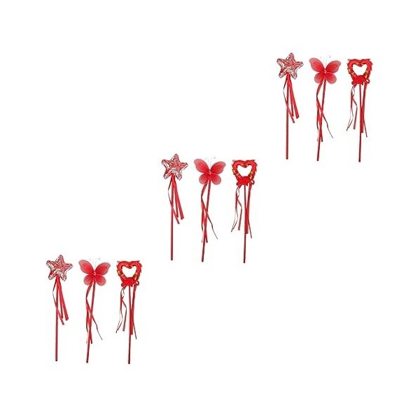 Toyvian 6 Pcs Filles Jouet Magique Jeu De Rôle Costume Accessoire Filles Semblant Jouer Princesse Habiller Accessoires Papill