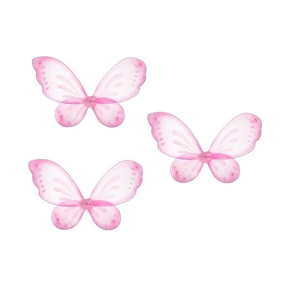 Toyvian Déguisement dailes Ailes De Papillon Décor De Princesse Costumes dhalloween Vêtements pour Enfants Filles Ailes De 