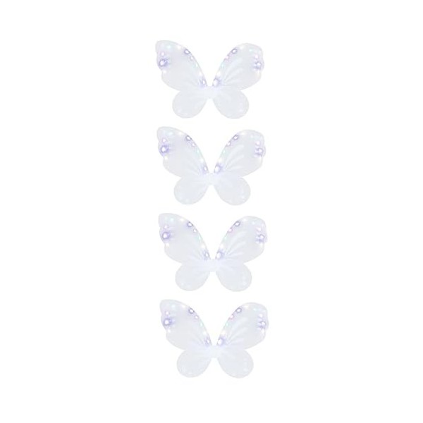 Toyvian Déguisement dailes Ailes De Papillon Décor De Princesse Costumes dhalloween Vêtements pour Enfants Filles Ailes De 