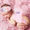 EQLEF® Belle Angel Baby Feather Butterfly Wings Newborn Photo Prop Filles Accessoires Cheveux