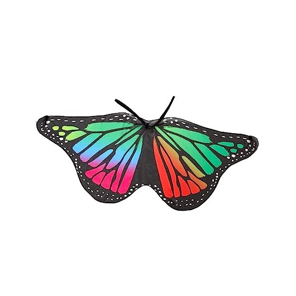 Toyvian Cape De Papillon Tenues De Jeu De Rôle Accessoires DHalloween Vêtements Pour Tout-Petits Filles Accessoires De Costu