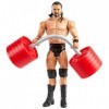 WWE Coffret Wreekin figurine de catch articulée Drew McIntyre avec action de frappe et accessoire haltères pliables, jouet po