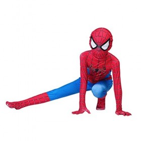 XIAOGUANG Déguisement Garçons Super-héros Costume Spiderman, Unisexe Adultes Des Gamins Déguisements Combinaison Le Maillot d