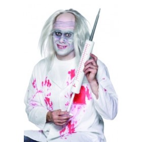 COOLMP Seringue géante Adulte - Taille Unique - Accessoires de fête, Costume, déguisement, Jeux, Jouets