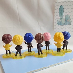 WSNDY Anime Figurine pour BTS, Bangtan Boys Action Figure Character Model Statue Collectible Figure Cadeaux pour Animé Les Fa