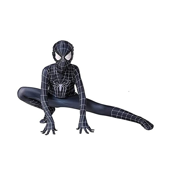 XIAOGUANG Déguisement Garçons Super-héros Costume Spiderman, Unisexe Adultes Des Gamins Déguisements Combinaison Le Maillot D