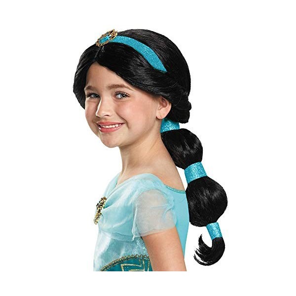 Monissy Enfant Accessoires Déguisement Aladdin Princesse Jasmine Serre-tête Couronne Boucles doreilles Collier Gants Noeuds 