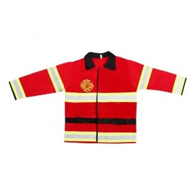 Matissa Ensemble de Jeu de rôle de Pompier denfants et Accessoires Chef de Pompier de Costume de Pompier Costume, Petit 3-