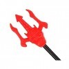 Diable trident - crâne rouge - amovible - 51 cm - accessoires - déguisement - halloween - carnaval - fêtes - enfants - adulte