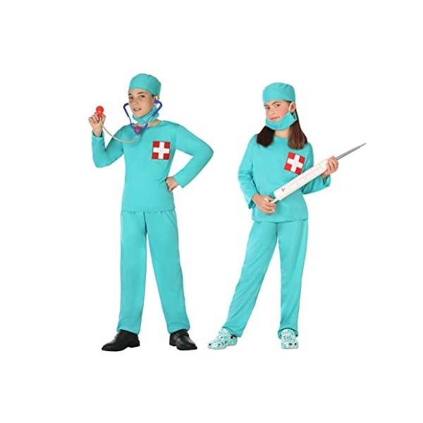 Atosa - 95770 - Costume - Déguisement De Docteur - Taille 1 3-4 ANS 