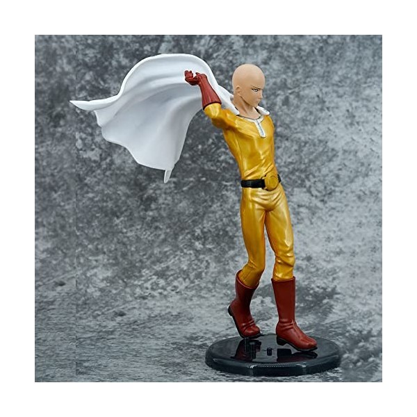 Figurine One Punch Man Saitama, figurine daction Saitama, figurine en PVC colllectible, figurine de personnage debout pour d