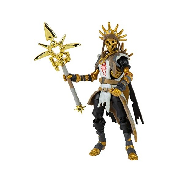 Fortnite ORO Master Grade – Figurine articulée de 10,2 cm avec Dos Bling, Outil de récolte et Armes