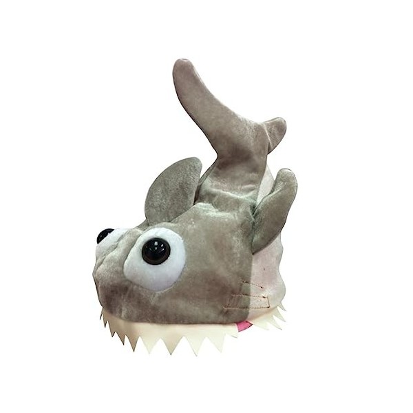 Toyvian Bonnet De Costume Costume Bonnet Gris Enfant Chapeau Drôle Costume Chapeau Costume Accessoire Vêtements Requin Chapea