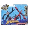 Marvel Spider-Man Bend and Flex - Venom Vs Carnage Figurines Flexibles de 15 cm, pour Enfants