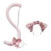 rockible Oreilles de chat bandeau et queue accessoires de déguisement déguisement queue de chat pour fête danniversaire, ROS