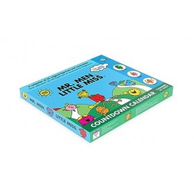 Calendrier de lAvent original Mr. Men & Little Miss 2023 Jouets de dessin animé à collectionner pour garçons et filles, 12 f