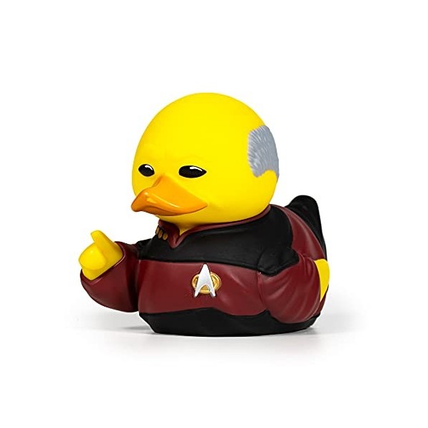 TUBBZ Figurine de Canard en Vinyle Jean-Luc Picard - Produit Officiel Star Trek - pour Regarder la télévision, Les Films et L