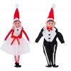 Toyland® Novelty Elf Fancy Dress Outfit - Accessoires vestimentaires pour Les lutins de Noël JEUNE MARIÉ 