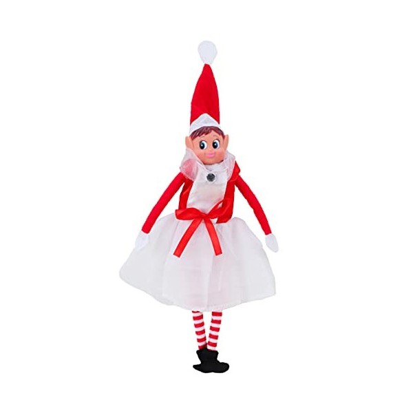 Toyland® Novelty Elf Fancy Dress Outfit - Accessoires vestimentaires pour Les lutins de Noël JEUNE MARIÉ 