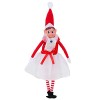 Toyland® Novelty Elf Fancy Dress Outfit - Accessoires vestimentaires pour Les lutins de Noël JEUNE MARIÉ 