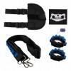 Locisne Le kit daccessoires pour Enfants de Jeu Tactique pour Enfants Comprend 1 Sac de Taille, 2 Masques crâne Dart Wrister