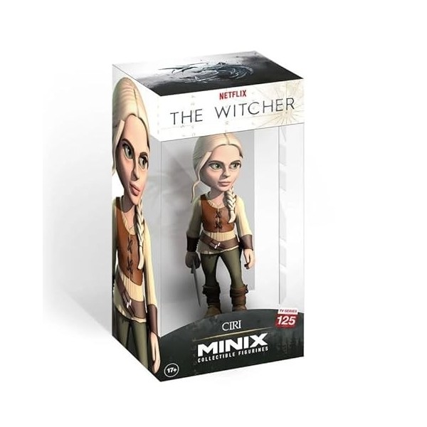 Minix Figure The Witcher Ciri T3 - Objets de collection pour exposition - Idée cadeau - Jouets pour enfants et adultes - Fans