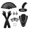 TSHAOUN 1920 Accessories Accessoire, 1920 Accessories Gatsby Costume Set, 1920s Accessoires de Déguisement, Années 1920 Acces