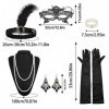 TSHAOUN 1920 Accessories Accessoire, 1920 Accessories Gatsby Costume Set, 1920s Accessoires de Déguisement, Années 1920 Acces