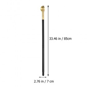 TOYANDONA Lot de 2 sceptres pour Enfants - Baguette de Sceptre - Tête de Serpent - Style Vintage - Accessoire de déguisement 