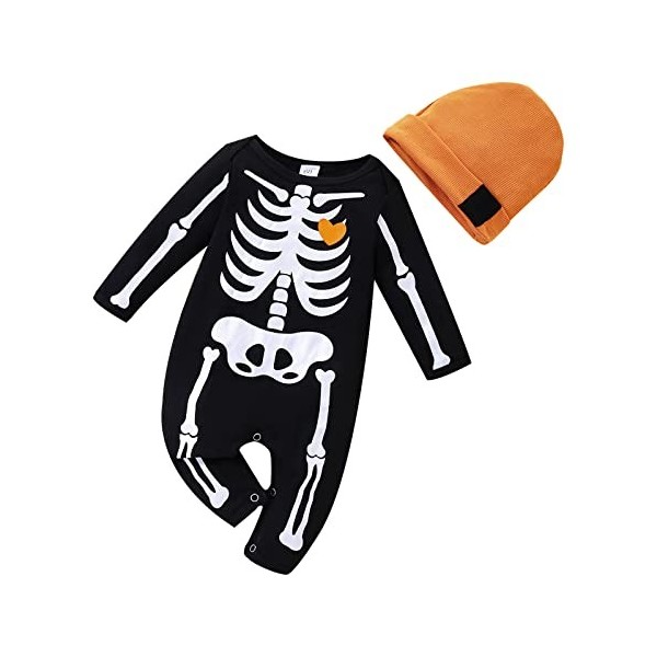 Allbestop Halloween Nouveau-Né Bébé Fille Photographie Accessoire Tenues,Costume Enfant Deguisement Halloween Enfant Fille De