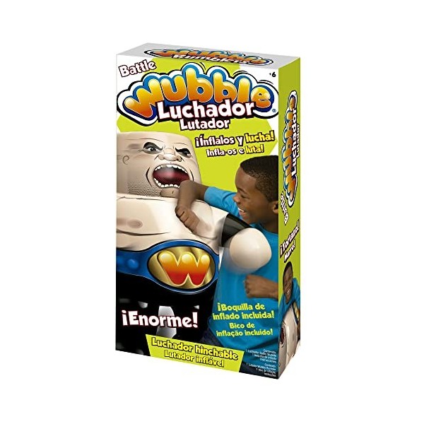 Bizak Battle Wubble Combattant, Figure Gonflable à laquelle Pouvoir Apporter et Combattre avec Elle, très résistant, recomman