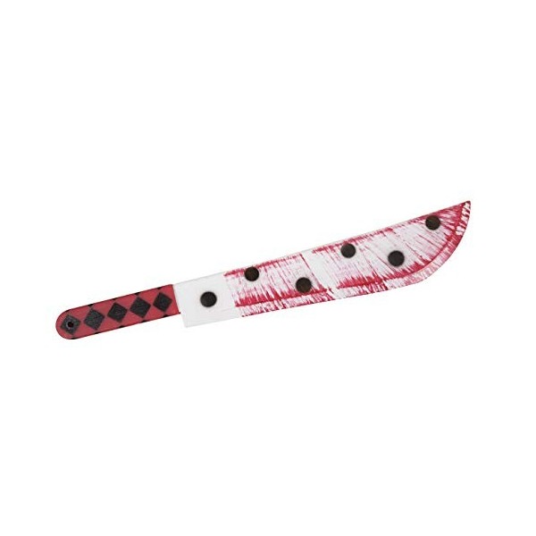 MACHETTE SANGLANTE DE Clown 56 CM - Accessoire de déguisement - Cosplay pour Halloween - Thême s :