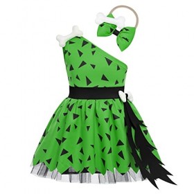 Déguisement Bam Bam pour Tout-petits Enfants Bébé Garçon Cosplay dHalloween de lhomme des Cavernes de lâge de Pierre Histo