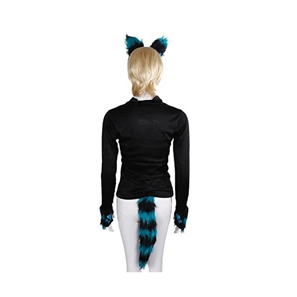 Renard Oreilles Cheveux Cerceau Costume Queue Ensemble Femmes Filles Fêtes À Thème Animal Cadeau pour Anniversaire Enfants Ad