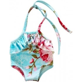 Aeromdale Maillot de bain bikini à bretelles pour poupée de 46 cm, accessoire de costume 1 pièce E 