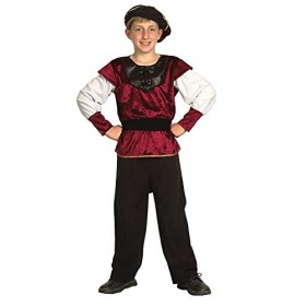 Bristol Novelty CC542 Costume de Prince de la Renaissance, Taille, Multicolore, Grand