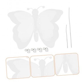 HOMSFOU 1 Ensemble dailes De Papillon Lumineuses pour Enfants Costumes Éducatifs dhalloween pour Filles Vêtements pour Adol